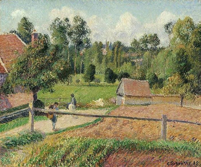 View from the Artist's Window, Camille Pissarro